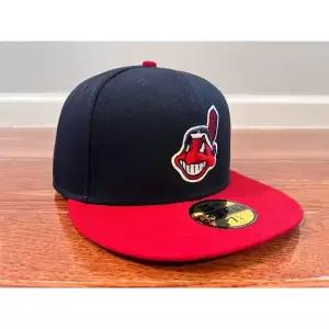 [관부가세포함] 클리블랜드 인디언스 MLB 치프 와후 정품 필드용 뉴에라 59Fifty 모자