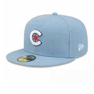 [관부가세포함] 시카고 컵스 뉴에라 59FIFTY 시티 커넥트 피티드 햇 캡 라이트 스카이 베이비 블루 와우