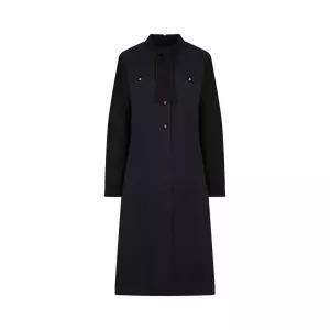 [크로커다일레이디] 크로커다일레이디 25년 겨울 여성스러운 타이넥 플레어 원피스 CLEWOP101