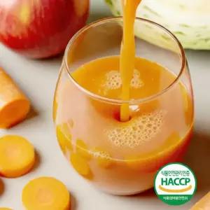 국산 CCA 원물 30포 채소주스 사과 당근 양배추 갈아서만든 하루한포 건강주스