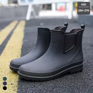 [비에프엘아웃도어]텐제로 남성 베이직 미들탑 레인부츠 3컬러 장화 방수화 고무장화 작업화