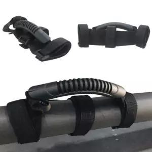 찍찍이프레임 다용도 자전거 찍찍이 운반용핸들고중량 이동이용이한 튼튼한바퀴 체인블럭 카트 난간형 손수