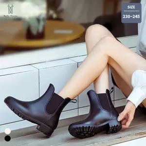 [비에프엘아웃도어]벨라도나 여성 첼시 논슬립 미들탑 레인부츠 2컬러 장화 방수화 고무장화