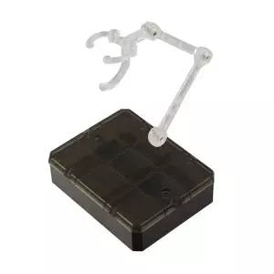 [셀러에이드]꿈그림 수납형 액션베이스 (투명검정) (건담.피규어 등)