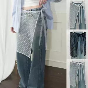 비욘드라이프 여자 시스루 레이어드 스커트 1001275