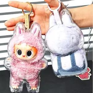 팝마트 라부부 인형 키링 케이스 1세대 2세대 3세대 호환 투명 커버