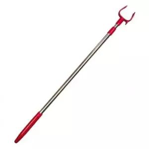 삼정 2단 다용도 집게 후크 옷걸이막대 옷정리 길이조절형 옷걸이집게 만능집게