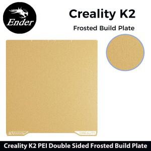 Creality PEI K2/K2 PRO용 양면 반투명 빌드 플레이트 고강도 프리미엄 파우더 코팅 3D 프린터 부품