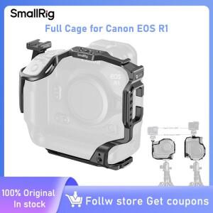 캐논 EOS R1용 SmallRig 풀 케이지 (탈착식 콜드슈 마운트 포함  짐벌용 Arca-Swiss 퀵 릴리즈 플레이트 내