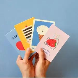 생일 축하 엽서카드 기념 편지 카드 메시지 소중한 마음