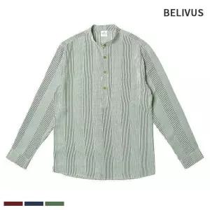 긴팔 남방 차이나카라 남자스트라이프셔츠 셔츠