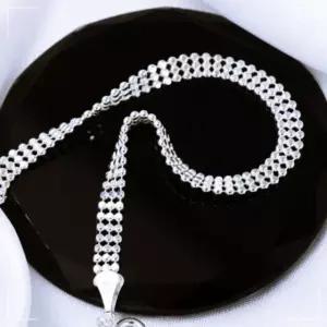 92.5 체인 실버 은 학교 시계줄 팔찌 볼 I16W903B4E