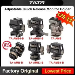 Tilta TA-AMB-B 조절식 퀵 릴리스  홀더 카메라 클램프 회전 틸트 콜드 슈 ARRI NATO 마운트