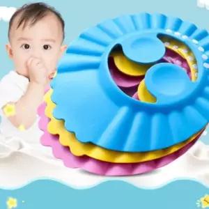 샴푸캡 유아 아기 목욕 샤워캡 머리 안전 귀마개형 샴푸캡 아기 목욕 샤워캡 머리