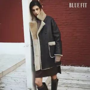 [블루핏][25FW최신상] 블루핏X로보 스페인 라도마 더블 하프 무스탕! (리버시블)