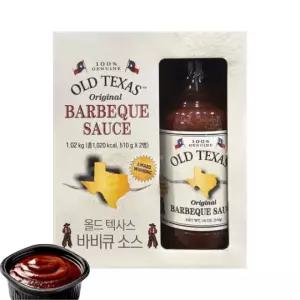 올드텍사스 바비큐 소스 510g x 2입 오리지널 미국식 소스