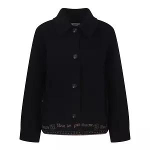 베스띠벨리 울혼방헴니트레터링하프코트 BJHRX2643 DG 412415