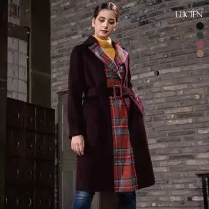 [루시앙]루시앙 시그니처 울 블렌디드 맥시 롱코트