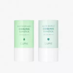 김정문알로에 선스틱 2종 세트 워터 스플래쉬 + 쉴드