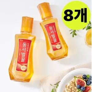 동서 벌꿀 아카시아 국산 꿀 600g X8 꿀물 허니브레드