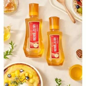 동서 벌꿀 아카시아 국산 꿀 600g 꿀물 허니브레드