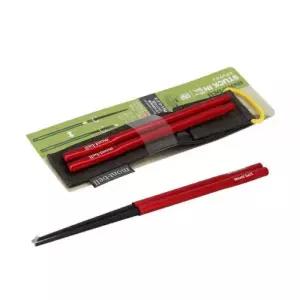 몽벨 휴대용 젓가락 스턱 인 노바시 찹스틱 레드 캠핑 백패킹