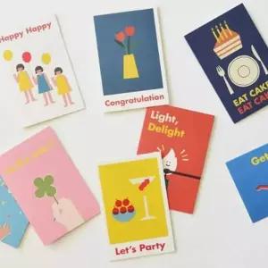 귀여운 생일 카드 축하 메시지 손편지 기념일