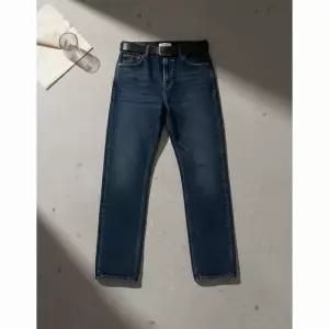 지오다노 GIORDANO 스트레이트 데님 팬츠브러시드 114947 3color 01114947 1232548