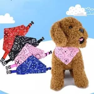 [에이치플러스몰]애견 귀여운 강아지 고양이 삼각 턱받이 쁘띠 스카프