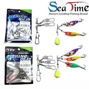 [콩심팥심]T형 문어도래 2핀 3핀 멀티 스탭도래 낚시 자작채비