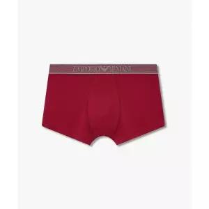 매장정품 EMPORIO ARMANI UNDERWEAR 남성 웨이스트 패턴 자수 로고 드로즈_레드 0815312010 2508379206 234