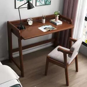 북유럽 원목 접이식 공부방 컴퓨터 서재 고등학생 빈티지 공부책상 인테리