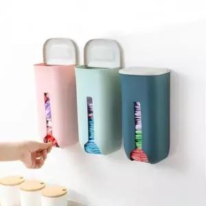 부착형 비닐봉투정리함 케이스 수납함 거치함 거치대