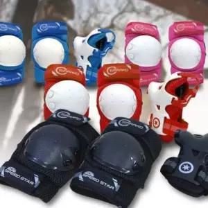 [골드스마일]어린이 자전거 인라인 킥보드 보호대 니가드 3종 세트