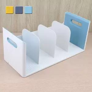 투톤 VI304747 4칸 책꽂이 데스크 책정리 진열대 서류 문서정리