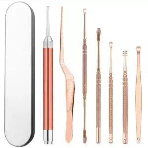 고급 LED 귀이개 세트 귀이개 귀청소 귀파개 귀후비개