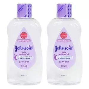존슨즈 베이비 베드타임 오일 300ml X 2개 존슨즈베이비오일 유아오일 베드타임오일