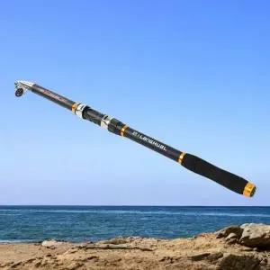 초보용 낚시대 원투 캐스팅 블랙