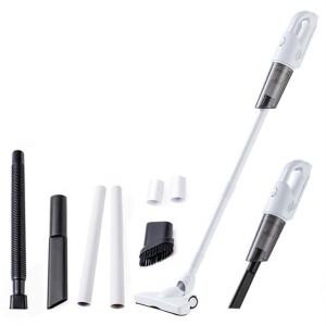 CCAUG 무선 청소기 스틱+미니 핸디형 2 IN 1 흡입력 좋은 진공청소기 + 다양한 구성품 차량용