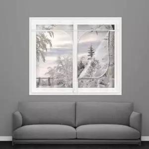 방한용 창문 방풍비닐 커튼 대형 방풍커튼 방풍차단 비닐커튼 WFLI3TQ