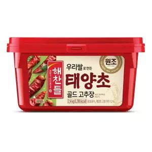 해찬들 태양초 우리쌀 고추장 2.4kg, 2개
