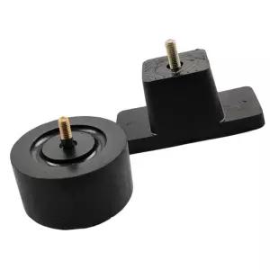 실외기 받침 진동방지 패드 방진 고무 에어컨 소음 완화 높이 조절 발받침 4p