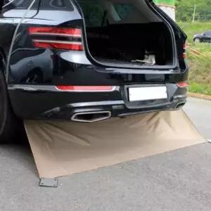 [셀러에이드]범퍼 가림막 자동차 바람막이 텐트 하단 차박 차량용