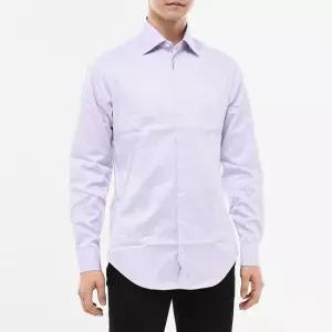 MUST IT_알마니 조르지오 트윌 레귤러핏 셔츠 퍼플 8WGCCZMC TZ064 UA5X