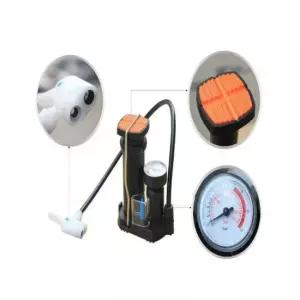 다용도 휴대용 발 지지대 작은 부피 자전거 에어 펌프 휴대용펌프 다용도펌프 자전거펌프