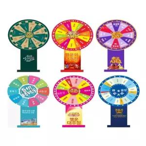 이벤트 룰렛 원판 돌림판 게임기 뽑기 회전판 행사용 파티 벌칙게임 추첨기