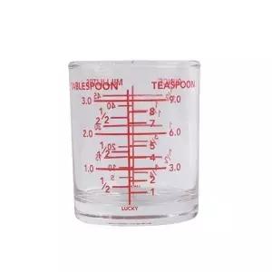 무착색 유리 미니 계량컵 45ml 샷잔 계량잔 주방용품