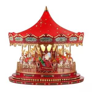 코스트코 크리스마스 회전목마 멜로디 장식 오르골 장식 선물 마켓송지2601