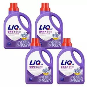 [리큐] 리큐 얼룩제거 올인원(일반용) 세탁세제 본품 2.7L * 4개