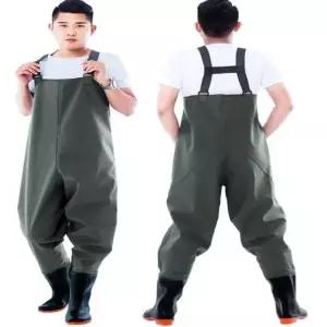 전신 방수 작업복 올인원 웨이더 낚시 해루 갯벌체험